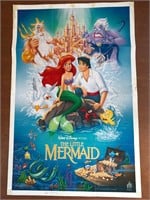 1989 the Little mermaid Disney poster
