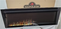 NAPOLEON 60" ELECTRIC WALL MOUNT FIREPLACE