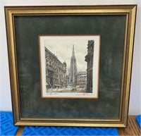 Small Artist Signed Print