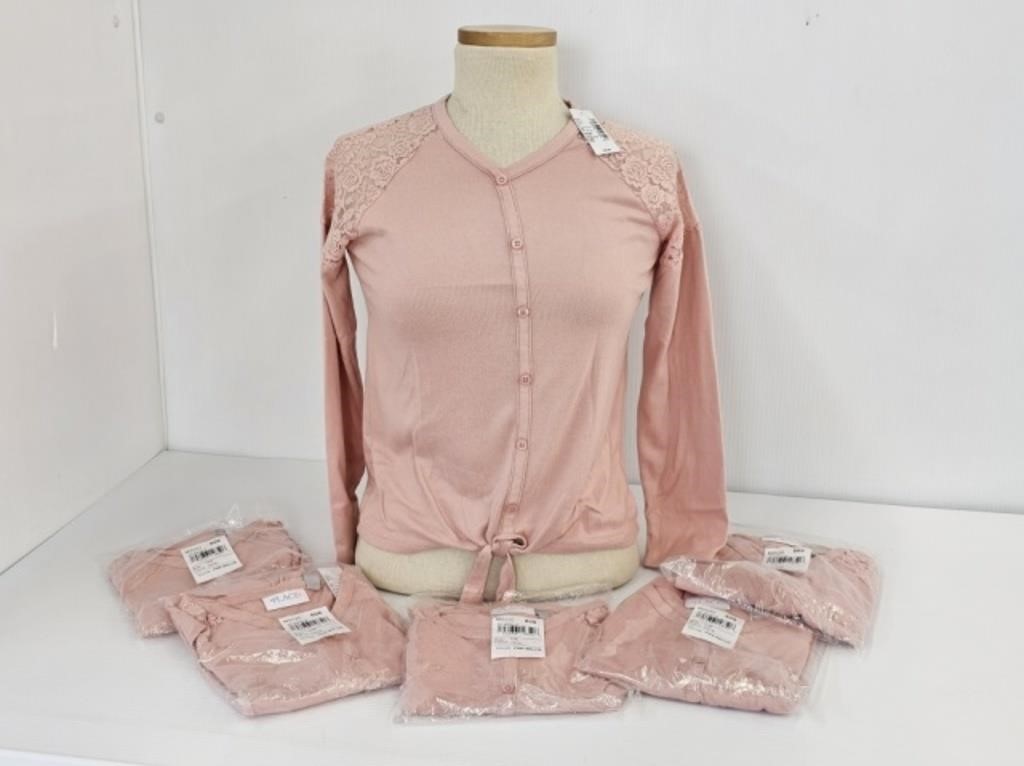 NEW LADIES SWEATERS - SIZE LARGE - PINK MELON