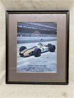Signed Photo of Bobby Unser 1968 Indianapolis 500