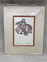 Canadian Native Print by Bill Reid