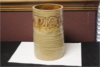 A Clay Cylinder Vase