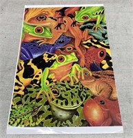 Frog Print by Sasoir  ‘91