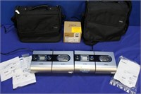 ResMed H5i Lot of 2 CPAP Machines w/ Accessories(5