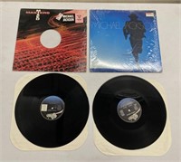 Pair of Vintage Michael Jackson Record Albums