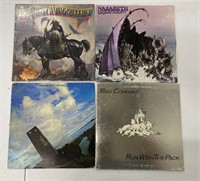Group of 1980's Classic Rock Record Albums