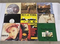 Group of Vintage 1980's Record Albums