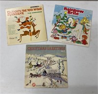 Group of Vintage Christmas Record Albums