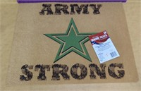 Mohawk army Strong doormat