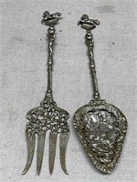 Italy Decorative Fork and Spoon