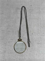 Avon Necklace with Monocle Magnifying Glass