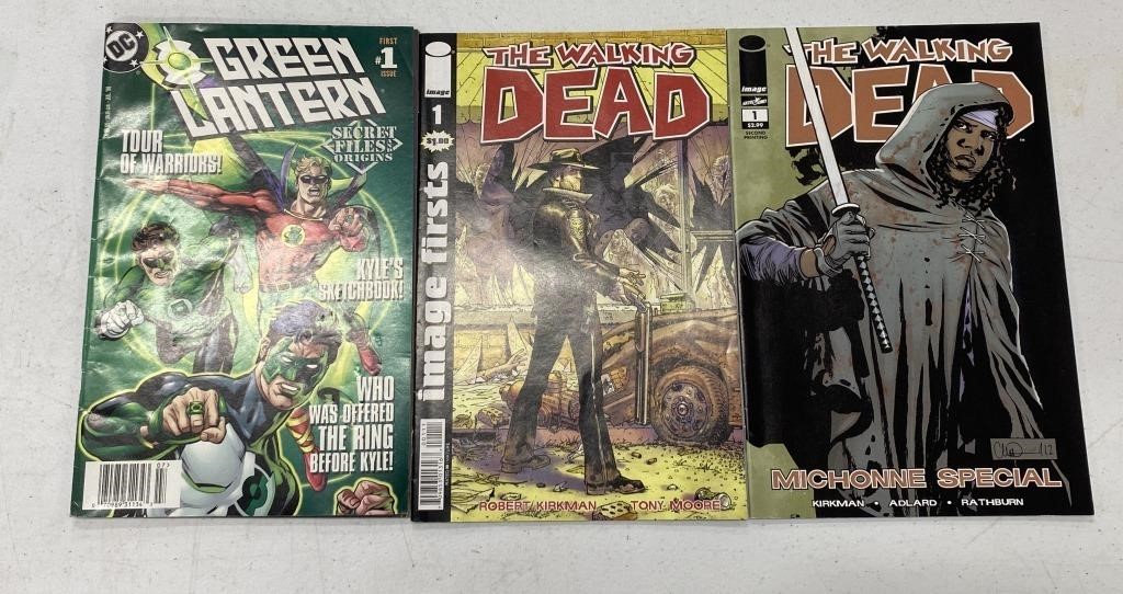Group of No. 1 Issue Comic Books