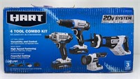 HART 4 TOOL COMBO KIT