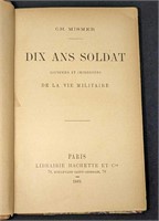 Dix Ans Soldat Souvenirs Et Impressions De La Vie