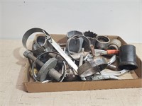 Assortment of Large Sockets and Filter Tools