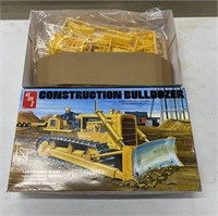 Vintage AMT Construction Bulldozer Model Kit