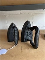 2 Antique Flat Irons