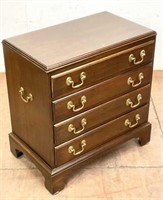 Ethan Allen Small 4-drawer Side Table