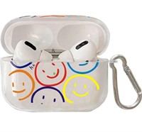 Cute Airpods Pro Smiley Face Case,JANDM Airpod