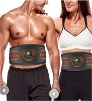 (Black with orange style - 38in) Fitness Belt for