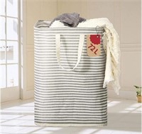 (New grey and white) Laundry Hamper, 72L