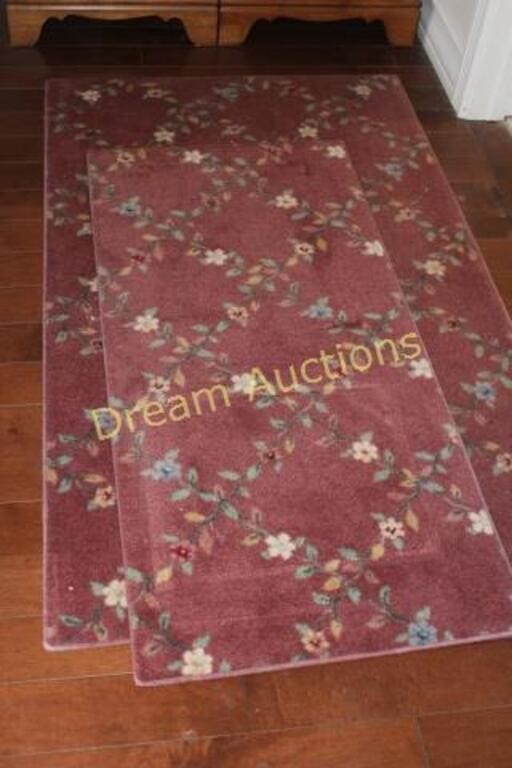 4 Scatter Rugs approx 6FTX27" & 50"X36"