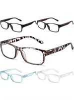 ( Brand New ) Gaoye 5-Pack Reading Glasses Blue