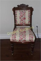 Antique Chair on Wheels