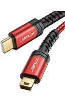 ( New ) JSAUX Mini USB to Type C Cable, USB C to