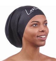 Long Hair Swim Cap - Swimming Caps for Women Men