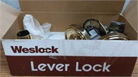 Weslock lever lock door handle