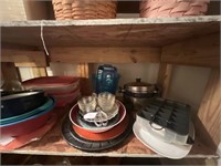 Assorted Plasticware & Serving Dishes