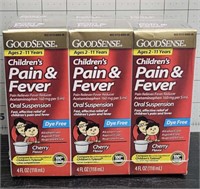 6 - 4oz children's pain and fever