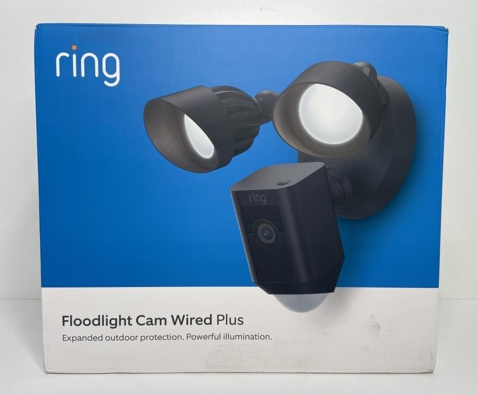 RING FLOODLIGHT SECURITY CAMERA