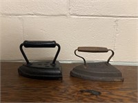 2 Antique Flat Irons