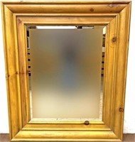 Milling Road By Baker Furniture Pine Wall Mirror