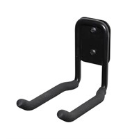 50 lbs Wall-Mounted Black Steel Cooler Hook
