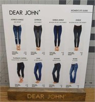 Dear John jean display guide