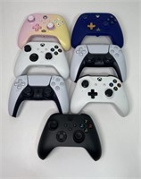 (7) X WIRELESS CONTROLLERS