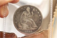 1859-O Seated Silver Half Dollar