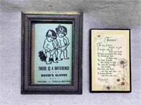 Framed Friends Wall plaques