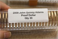 2008 John Quincy Adams Proof Dollar