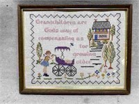 Framed Collectable Ctosstich
