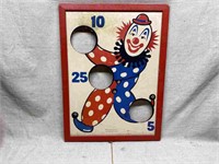 Wood Framed Clown Game