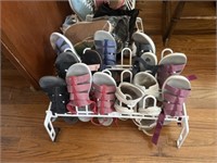 Grouping of Assorted Ladies Shoes - (Size 11 & 12)