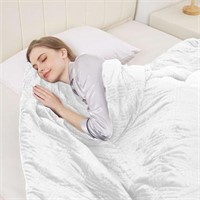 $175 - Zonli Weighted Blanket King Size (30lbs, 94