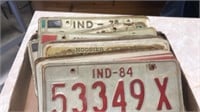 More Indiana license plates