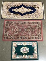 (3) Assorted Rugs