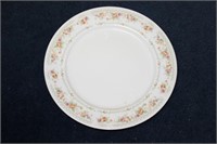 A Rare Chinese Rose Pattern Plate